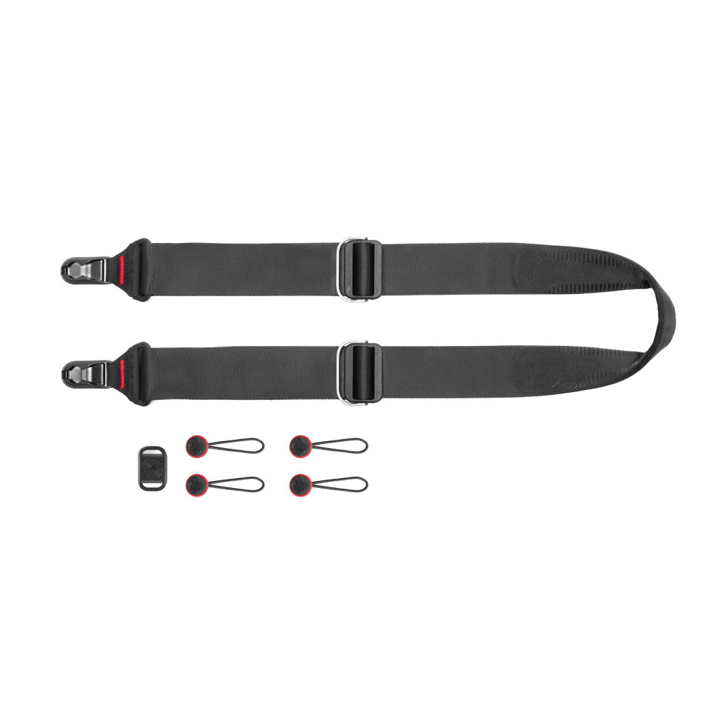 (image), Black Slide with 4 Anchor Links and 1 Anchor Mount, SL-BK-3, black