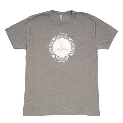 Gray travel t-shirt