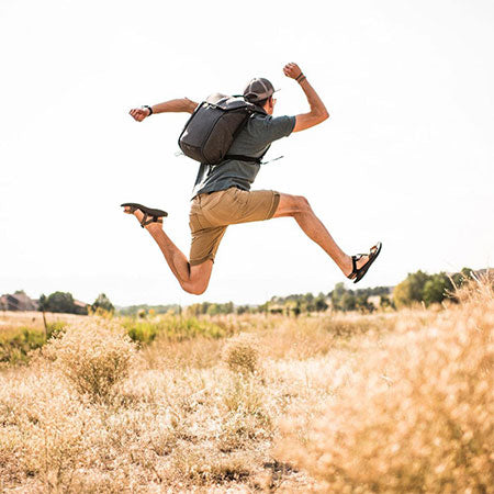 Every Day Backpack Jump